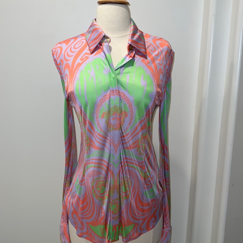 Versace Medusa Blouse